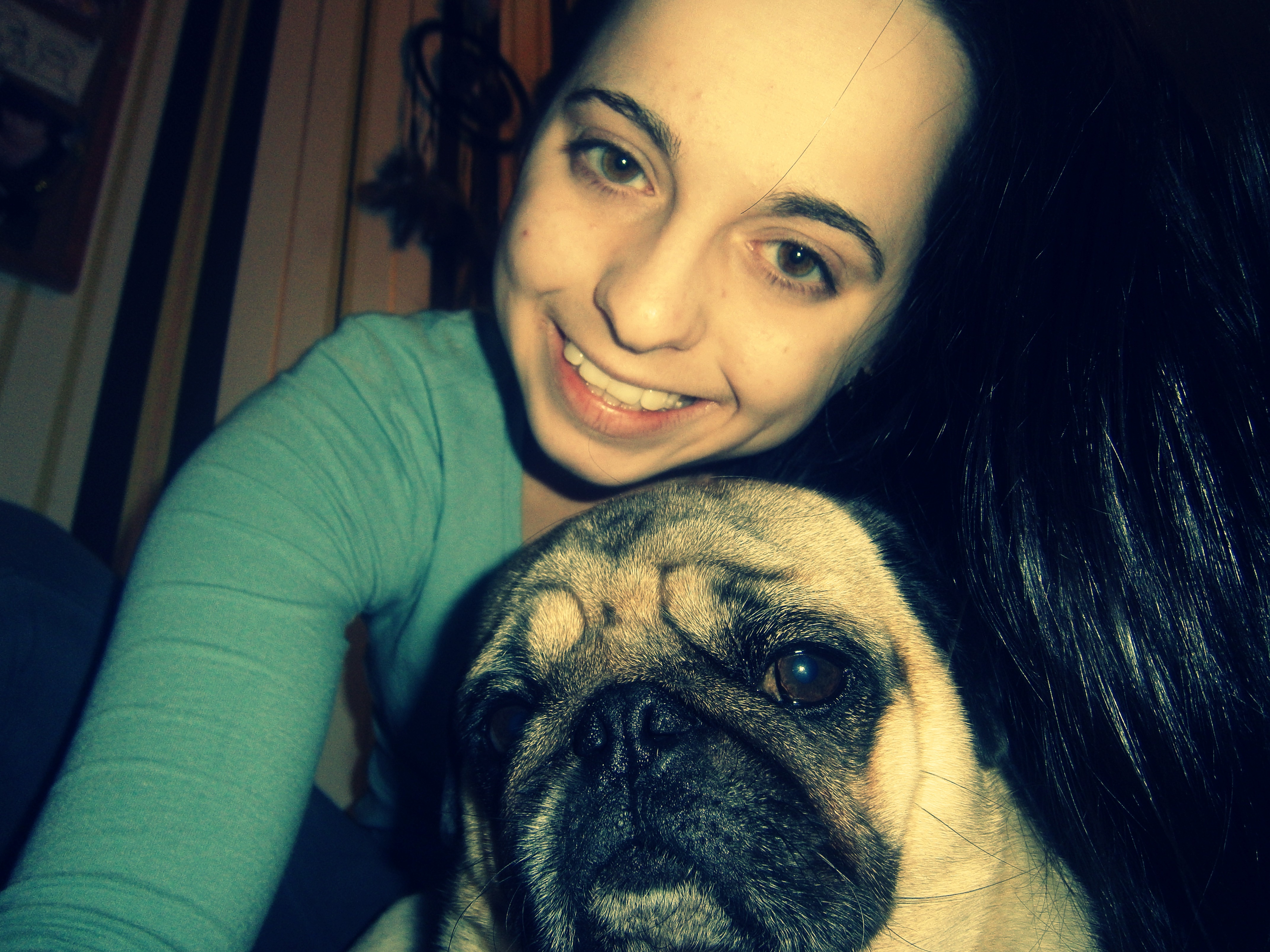me and my little dog Nel :)