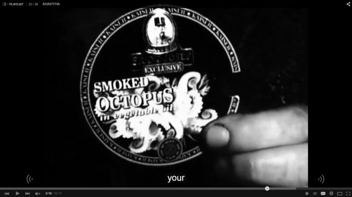  your smoked octopu