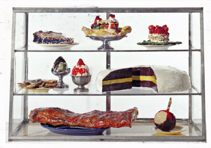 Claes Oldenburg - Pastry case