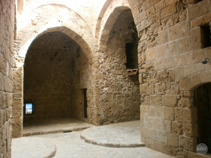 Pafoská pevnosť, interiér