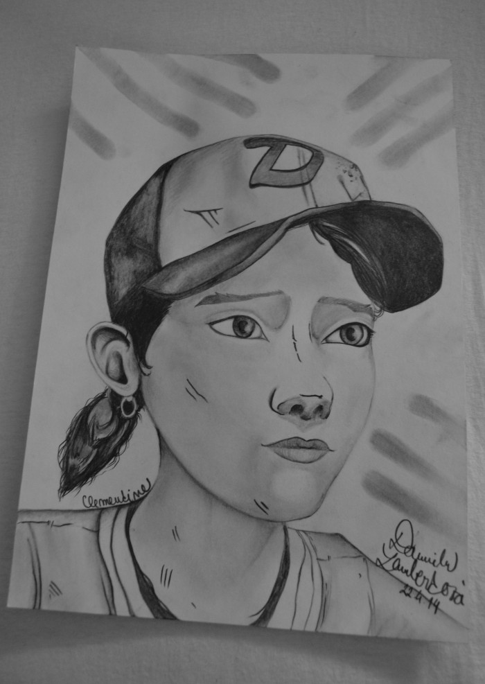 Clementine (The walking dead game) :) 