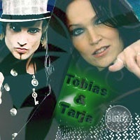 Tobias a Tarja :) videli ste niekedy krajšiu dvojicu?