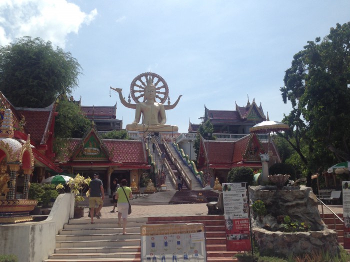 Big Buddha na ostrove