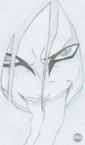 Orochimaru, aspoň pokúsenie sa ho nakresliť, 1.raz som ho kreslila úchvatné...
