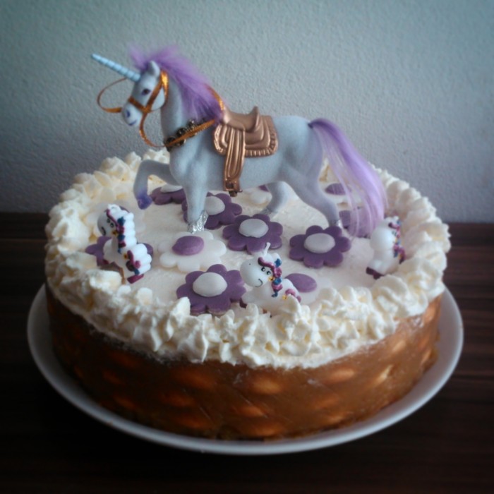 Narodeninová torta pre našu malú oslávenkyňu :D