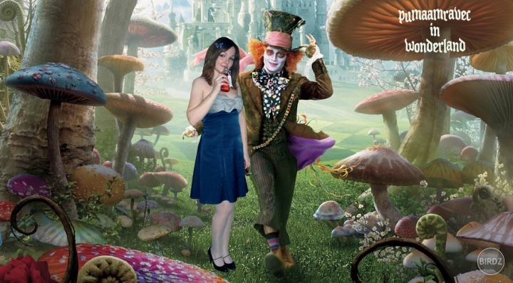 Me and Johnny in Wonderland