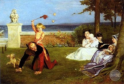 Philip H. Calderon: Mladý lord Hamlet (1868)