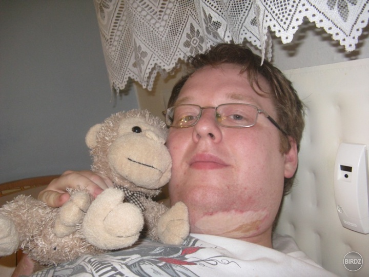 Ja a moja plyšová opica Radka. :)