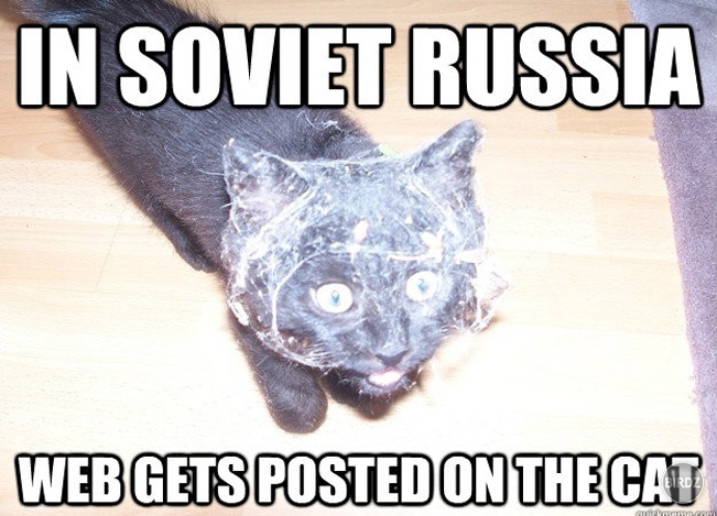 Well... Soviet Russia (?) 