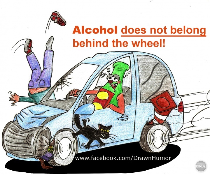 Alkohol nepatrí za volant