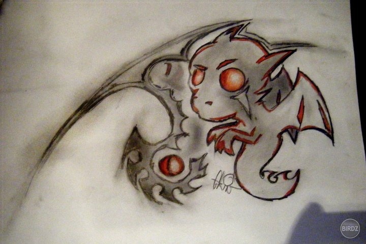 demon funky sketch