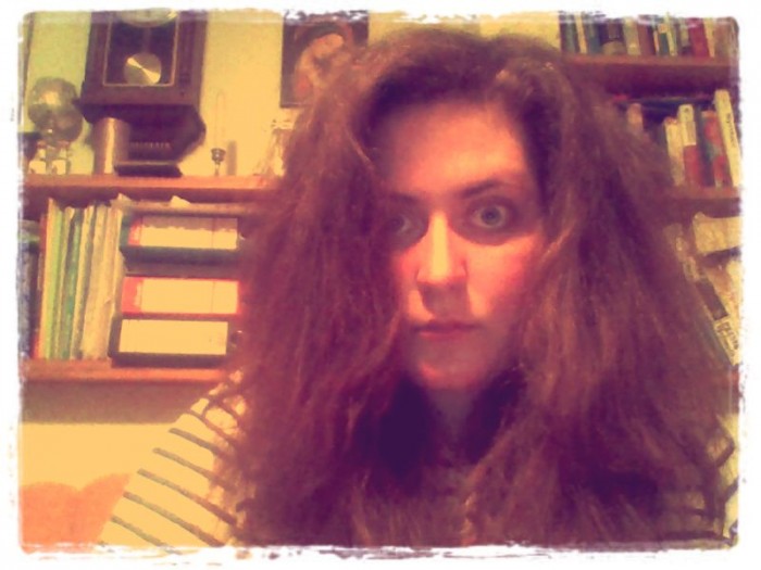 preboha dneska som za Hagrida :O to vyrovnanie vlasov je už dávno preč :(