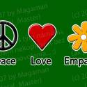Peace Love Empathy :) (hral som sa s Photoshopom :) )
