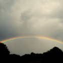Somewhere over the rainbow (zachytené počas leta pri nejakom mojom trailiku)
