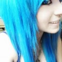 modré vlasy♥