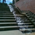 vodné schody.
