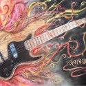 Gitarka, ktorá svojím zvukom vydáva zo svojho vnútra hudbu farieb

technika: kresba suchým pastelom
Rok výroby: 2012
Podklad: biely výkres

viac z mojej  tvorby môžete po zrieť na https://www.facebook.com/Gajdart