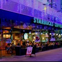 STARBUCKS COFFEE a Vianočne vyzdobené mesto:D