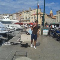 turista v Saint-Tropez