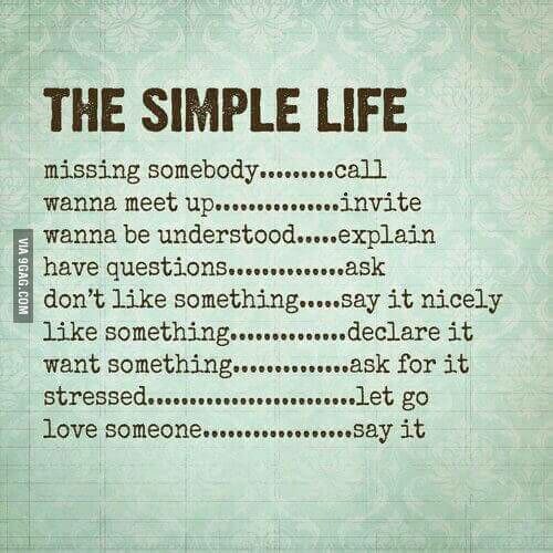 the simple life