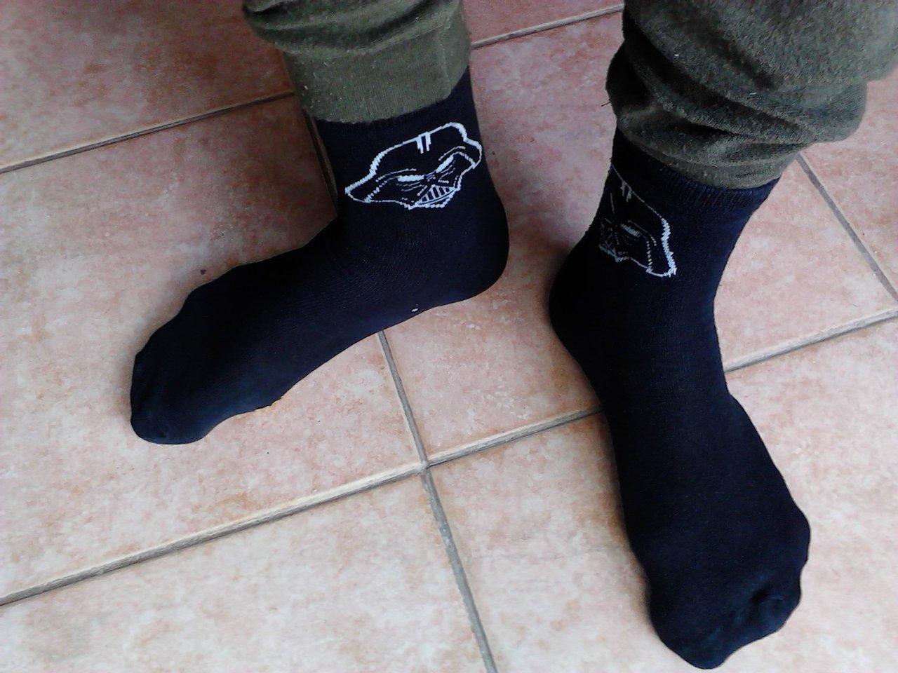 archívna fotografia ponožiek zachránených z kontajnera (kt. neviem už, kde sú :D )