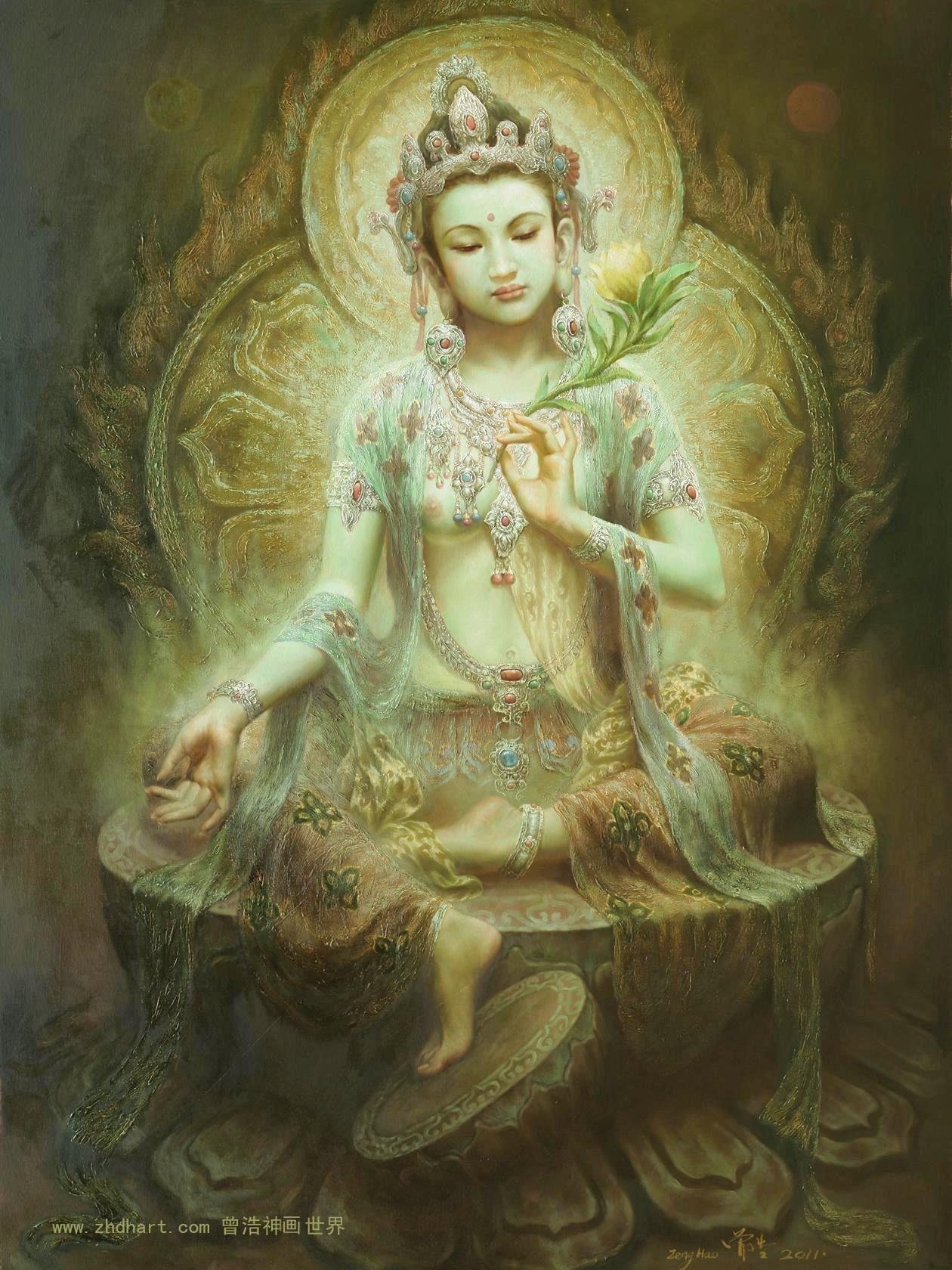 Tara, female buddha of compassion