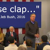 Nikdy by  som si nebol býval pomyslel, že mi raz bude ľútostne-sympatický Jeb Bush... :'( sadboi