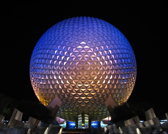 spaceship earth tensegrity structure