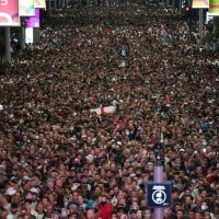 Angličané slaví postup do finále fotbalového Eura (7. 7. 2021) | ČTK / AP / Zac Goodwin