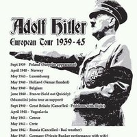 Hitler na turné :D :D :D