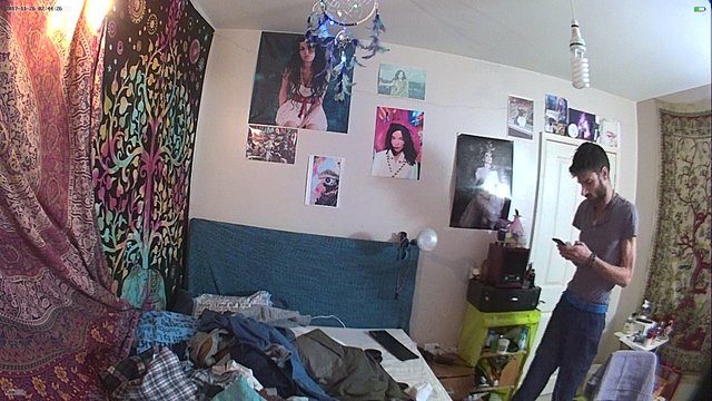 Moja izba bud total chaos alebo total tidiness. 