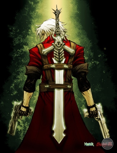 Dante, son of Sparda:). Lovec démonov z hry Devil May Cry a rovnomenného anime seriálu.