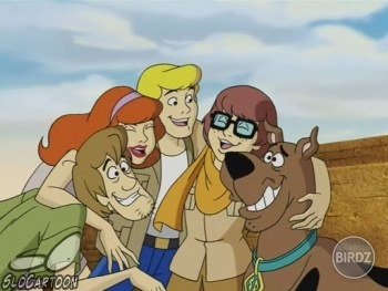 Fred, Daffny, Welma, Shaggy & Scooby-Doo