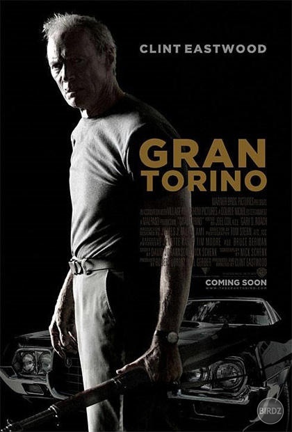 Gran Torino ..ten sarkazmus a irónia..a celková myšlienka a spracovanie filmu..aa milujem nadavky vo filmoch a tu ich bolo fakt dost :D (ten kokot blbej v servisu si za to řekl 2000babek..jó, to já si nechal dělat převodovku u Fordu a ty kurvy mě příšerne