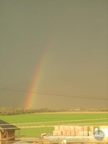 rainbow in Turany city....