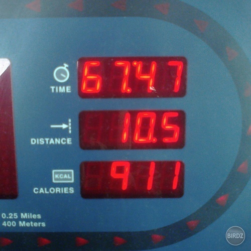 10 km running workout ♥