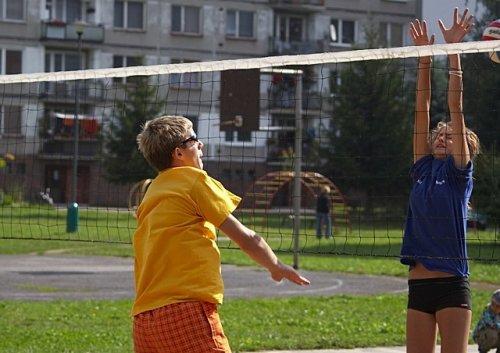 Fotka z turnaju v beach voley