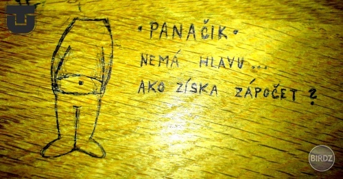 panáčik bezohlavec