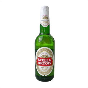 stella artois..mnam mnam..pivo ja neskutocne milujem..