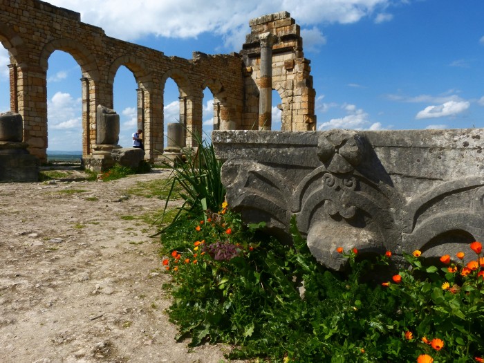 Volubilis, rímske zrúcaniny, Marokoy