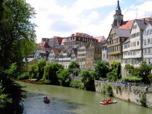 Tubingen(Nemecko)..tu som bola:))krasne tam je:)) 