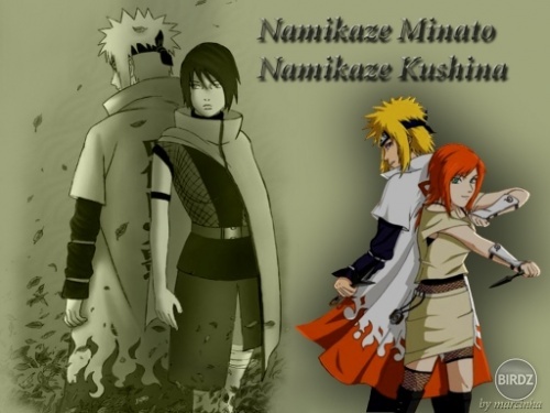 Namikaze Minato a Uzumaki Kunshina - Narutovi rodičia