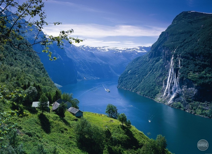 Geirangerfjord,Nórsko :)