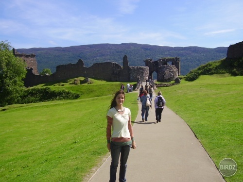 Cesta na zrúcaniny Urquhart castle