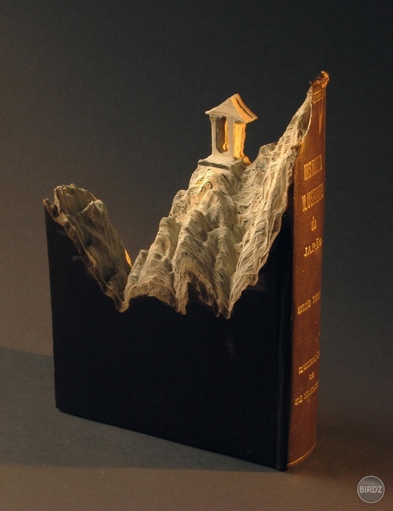 Landscape from old books