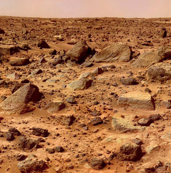 Pocit asi ako na planéte Mars 