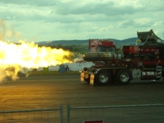 ohnivy JET truck