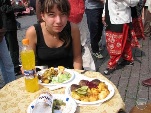 finska ryba, finsky vzduch, finsky obrus, slovenské malinovky ale boli vo Finsku...I love Finland...