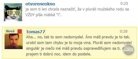 jebo z lesa part II: bol tu týpek s nickom schizofrenik, už som ho tu dlho nevidela, asi má nástupcu. ale teraz v pravom slova zmysle :D :D 

ja pojebaný chudobný cigáň, čo nemám na adidasky, ach sakra!