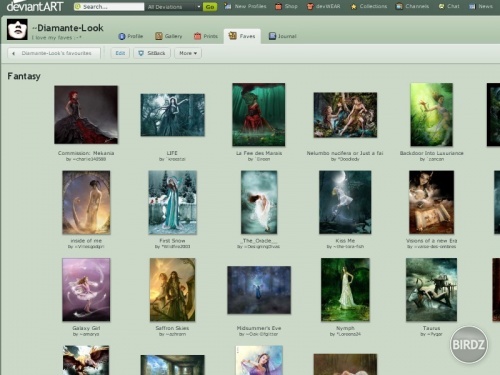 Moje faves na deviantart :) totálne krásne faves tam mám :):) 
